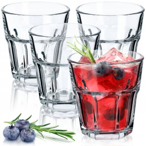 Szklanki 230ml Zestaw 4szt Do Napojów Drinków