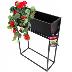 Kwietnik Modułowy Stojący Metalowy Donica 87 Cm
