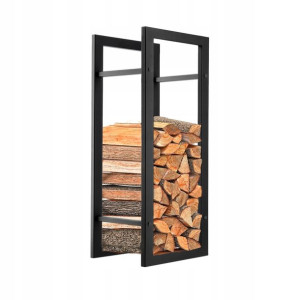 Stojak Na Drewno Kominkowe Opałowe Metalowy 90 Cm