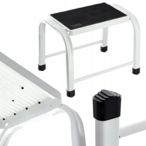 Taboret Podest Schodek Metalowy Solidny 150 Kg