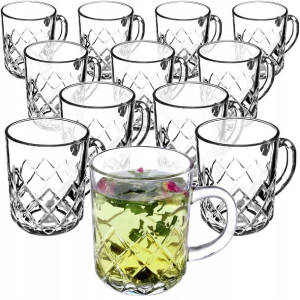 Szklanki Kubki Do Herbaty Kawy Soku 230ml 12szt