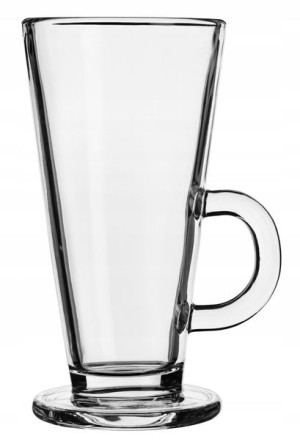 Szklanka Do Latte Kawy Herbaty Deserów 260ml
