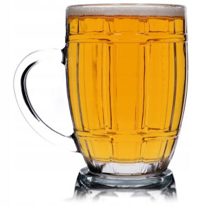 Kufel Do Piwa Szklanka Grube Szkło 520ml Duża