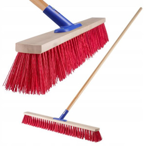 Miotła Ulicówka Szczotka Do Zamiatania Nylon 80cm