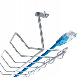 Maskownica Kanałowa Pod Blat Biurka Organizer 72cm