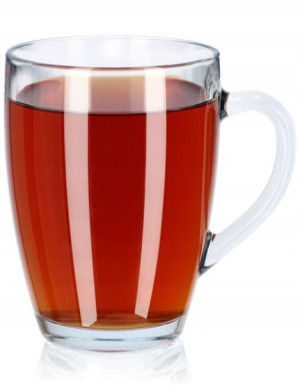 Szklanka Kubek Z Uchem Do Herbaty Soku 1szt 375ml