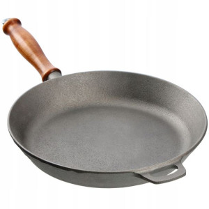 Patelnia Żeliwna Nieprzywieralna Indukcja Gaz 26cm