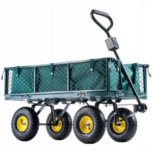 Wózek Ogrodowy Transportowy Przyczepka 300kg Duży