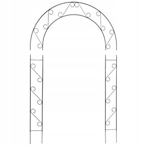 Pergola Ogrodowa Metalowa Łuk Na Kwiaty Róże 240cm