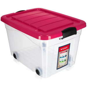 Pojemnik Organizer Pudełko Zabawki Na Kółkach 40l