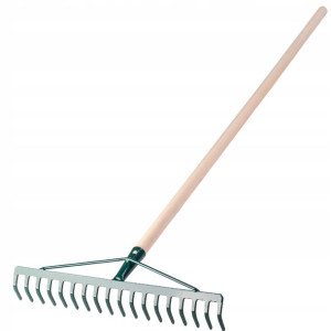 Grabie Do Liści Trawy Metalowe 18-zębne 137cm