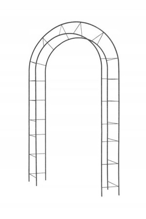 Pergola Ogrodowa Łuk Na Kwiaty Metalowa 273cm
