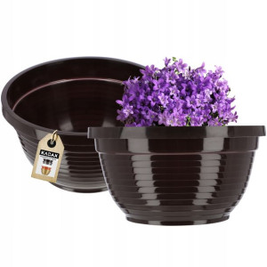 Doniczka Osłonka Donica Na Kwiaty 22cm Kolor Misa