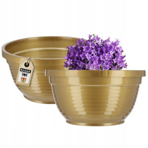 Doniczka Osłonka Donica Na Kwiaty 26cm Kolor Misa