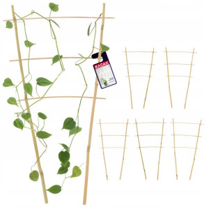 Pergola Podpora Drabinka Bambusowa 45 Cm 5 Szt