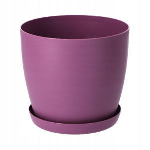 Doniczka Osłonka Na Kwiaty Podstawka Fiolet 9,5 Cm