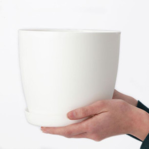 Doniczka Osłonka Z Podstawką Donica Kolory 14cm