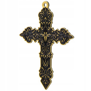 Krzyżyk Metalowy Wiszący Na Ścianę Dewocjonalia