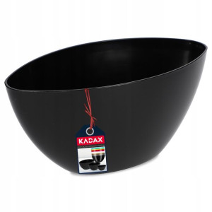 Doniczka Osłonka Donica Połysk Kolory Czarna 21 Cm