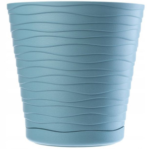 Doniczka Osłonka Z Podstawką Donica Kolory 25cm