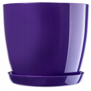 Doniczka Osłonka Z Podstawką Donica Kolory 16cm