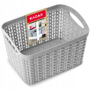 Koszyk Pojemnik Pudełko Plastik Kosz 1,5l Kolory