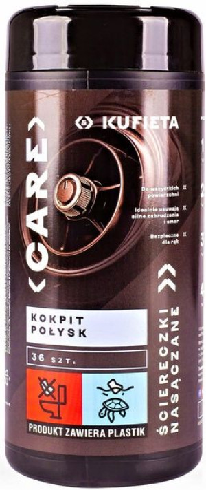 Chusteczki Nawilżane Do Pielęgnacja Kokpitu Połysk