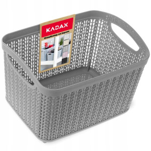 Koszyk Plastikowy Pudełko Pojemnik 6,6l Kolory