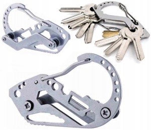 Karabińczyk Brelok Wielofunkcyjny Multitool Klucz
