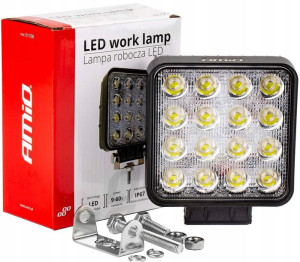 Lampa Robocza Halogen 16xled 48w 9-60v 4000lm Ip67