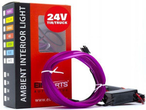 Oświetlenie Wnętrza Ambient Światłowód Led 3m 24v