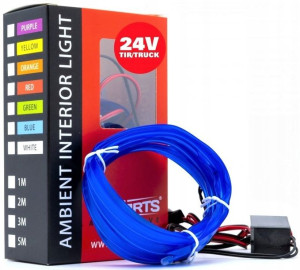 Oświetlenie Wnętrza Ambient 3m 24v Tir Ciężarówka
