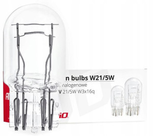 Żarówka Żarówki W21/5w 12v W3x16q X10 10 Sztuk