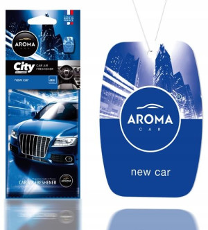 Zapach Samochodowy Zawieszka Aroma Card New Car