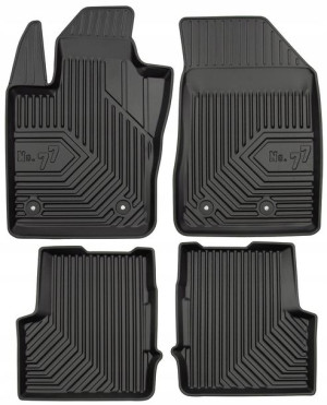 Fiat 500x (2014-) Gumowe Dywaniki Korytka No.77