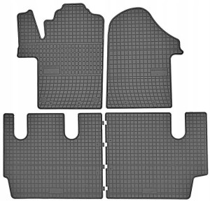 Dywaniki gumowe miarowe do MERCEDES VITO III 2014-