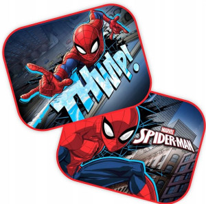 Zasłonka Boczna Przeciwsłoneczna Spider-man 44x35