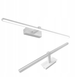 Kinkiet Łazienkowy Lampa Nad Lustro Led Biała 50cm