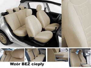 Pokrowce samochodowe Welurowe Nissan Micra K11
