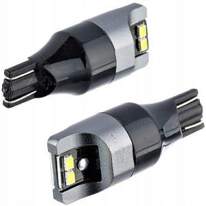 2x Żarówka Vision W16w T15 Led 12/24v Canbus White