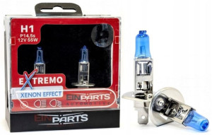 Żarówki 2x H1 12v 55w Extremo 100% Xenon Look Blue