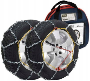 Łańcuchy Śniegowe Na Koła Kn-50 12mm 195/60r13