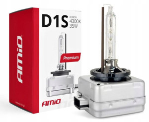 Żarówka Żarnik Xenon Ksenon D1s 4300k Premium Amio