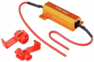 Rezystor Opornik Oszukiwacz Canbus Led 8 Ohm 50w