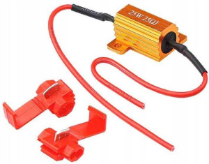 Rezystor Opornik Oszukiwacz Canbus Led 25 Ohm 25w
