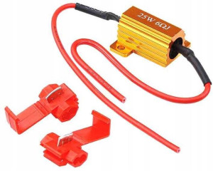 Rezystor Opornik Oszukiwacz Canbus Led 6 Ohm 25w