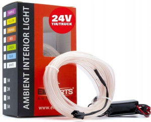 Oświetlenie Wnętrza Ambient Światłowód Led 5m 24v