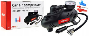 Kompaktowy Kompresor Pompka Uniwersalna 12v Mini
