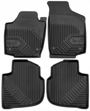 Skoda Rapid 2012-2019 Gumowe Dywaniki Korytka No77