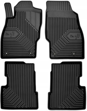 Opel Corsa D (2006-2014) Gumowe Dywaniki Korytka